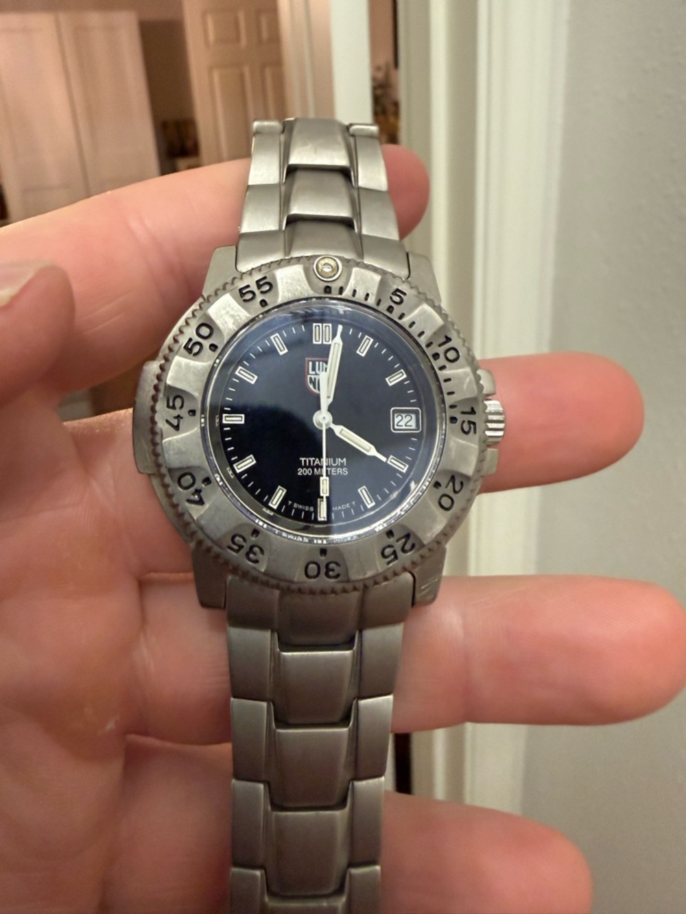 Luminox Titanium Dive Watch - Black Dial